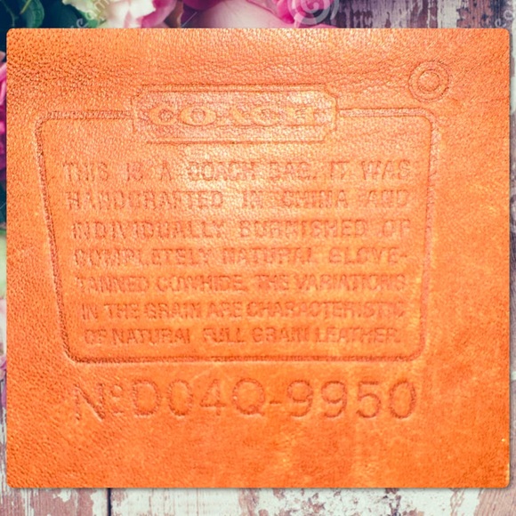 VINTAGE COACH JANICE’S LEGACY BURNISHED CROSSBODY BAG 9950 - Picture 17 of 17